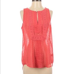 Daniel Rainn coral top size small